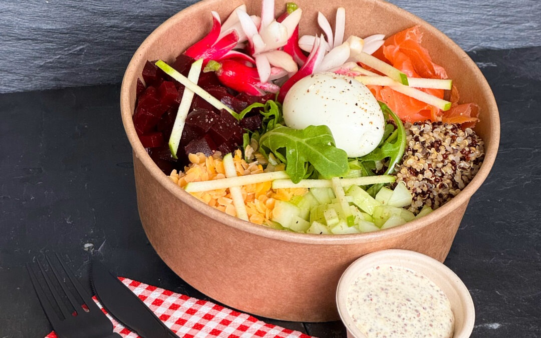 Nouveau chez Traiteur Lebot : Le Poke Bowl, une pause déjeuner fraîche et équilibrée à Nantes (44)